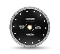 DT-DIATOOL Lame de granit 17,8 cm Disque de coupe diamant pour marbre, céramique, porcelaine avec segment diamant turbo