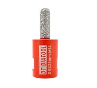 DT-DIATOOL Mèche Diamantée 8x25mm pour l'Enlèvement du Mortier, Fraises pour le Ratissage des Joints de Briques