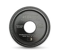 DT-DIATOOL Meule de meulage diamant convexe 75 mm pour marbre, granit, quartz, céramique, pierre artificielle épaisseur 10 mm