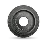 DT-DIATOOL Meule diamant pour bord demi-arrondi 75 mm pour marbre, granit, quartz, céramique, pierre artificielle épaisseur 10 mm