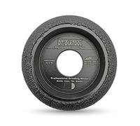 DT-DIATOOL Meule diamant profil convexe 75 mm pour marbre granit quartz céramique pierre artificielle épaisseur 20 mm