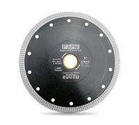 DT-DIATOOL Turbo Mesh Diamond Blade avec Segment X Rim pour carrelage céramique 7 inch