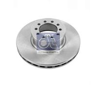 DT Spare Parts 4.62214 2x Disque de frein Avant Ø335mm Hauteur: 102,4mm Épaisseur: 34mm Cercle de percage -Ø: 120mm ventilé de l'intérieur