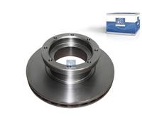 DT Spare Parts 4.67738 2x Disque de frein Arrière Ø335mm Épaisseur: 34mm ventilé de l'intérieur