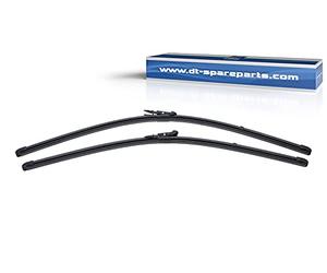 DT Spare Parts Balai d'essuie-glace Kit de Lame d'essuie-glace Avant | Version: Sans Cadre | Longueur 1: 650mm | Longueur 2: 600mm 4.66189 Compatible avec VW Golf VII 3/5 portes 5G1, BQ1, BE1, BE2