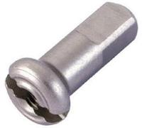 DT Swiss 2 x 12 mm brass nipples silver (box of 100)