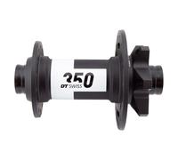 Dt Swiss 350 Classic 6b Disc Mtb Front Hub Argenté 28H / 15 x 100 mm Black