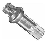 DT Swiss Boîte de 100 tétons en Laiton à tête Pro Squorx Argenté 2 mm x 15 mm