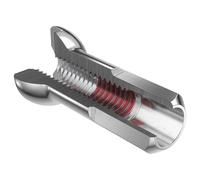 Dt Swiss écrou De Rayon De Vélo Nickel Plated Pro-lock Pro Head 100 Unités