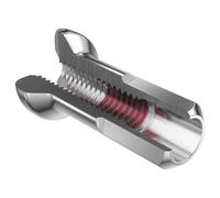Dt Swiss écrou De Rayon De Vélo Standard Pro Lock Nickel Plated 100 Unités