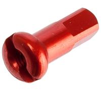 DT Swiss Écrous en Aluminium 1,8 mm - 100 pièces rouge 12 mm