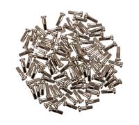 DT Swiss Écrous en Laiton 1,8 mm - 100 pièces gris 14 mm