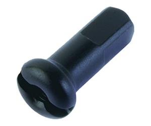 DT Swiss Écrous en Laiton 2,0 mm - 500 pièces noir 14 mm