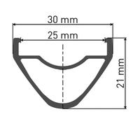 DT Swiss Jante EX 471 – 29'' 25 mm – Tubeless Disc MTB – 32 trous