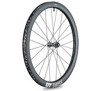 Dt Swiss Grc 1400 Spline 42 650b Cl Disc Tubeless Road Front Wheel Noir 12 x 100 mm Black