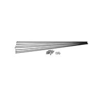 Dt Swiss Hx 1501 Spline 29´´ Spokes Argenté