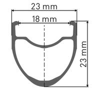 Dt Swiss Jante De Vélo De Route R 460 700c 23 Rb Vi Tubeless