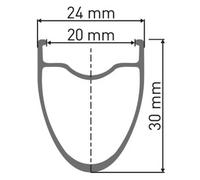 Dt Swiss Jante Vtt A 510 700c 30 Db Vi Disc Tubeless