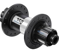 DT Swiss Moyeu arrière hybride 350 degrés 12 mm x 148 mm HyperGlide 8/9/1 | Noir/blanc, 32H, DEG 60 DF