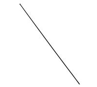 Rayon INOX Noir Tete Droite DT Swiss Aero 2-2.3-2mm L 296mm sans ECROU (Unite) pour Roue R24 Cote Oppose Cassette