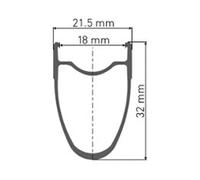 Dt Swiss Roue Arrière De Route Pr 1400 Dicut 32 Tubeless