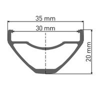 Dt Swiss Roue Arrière De Vtt H 1900 Spline 30 27.5´´ 6b Disc Tubeless