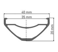 Dt Swiss Roue Arrière De Vtt H 1900 Spline 35 27.5´´ 6b Disc Tubeless