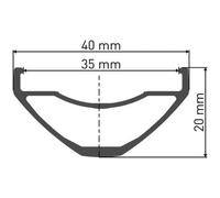 Dt Swiss Roue Arrière De Vtt H 1900 Spline 35 27.5´´ 6b Disc Tubeless