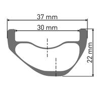 Dt Swiss Roue Arrière De Vtt Hxc 1200 Spline 30 29 isc Tubeless