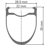 Dt Swiss Roue Avant De Route Erc 1100 Dicut 35 Disc Cl Tubeless + Continental Aero 111 700 X 29