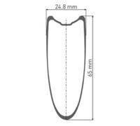 Dt Swiss Roue Avant De Route Trc 1400 Dicut 65 Tubular