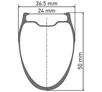 Dt Swiss Roue Avant Gravel Grc 1400 Dicut Disc Cl Tubeless Presta 49-65mm