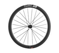 Dt Swiss Erc 1100 Dicut 45 Cl Disc Tubeless Road Front Wheel Argenté 12 x 100 mm