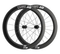 DT Swiss Set de Roues en Carbone ARC 1400 DICUT 62 Frein sur Jante 28" noir 28" Satz (VR 9x100 + HR 10x130) Shimano