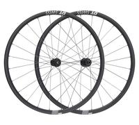 DT Swiss Set de Roues ER 1400 DICUT 25 Disc Center Lock 28" noir 28" Satz (VR 12x100 + HR 12x142) Shimano