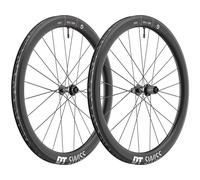 DT Swiss Set de Roues GRC 1100 DICUT 50 Disc Center Lock 28" noir 28" Satz (VR 12x100 + HR 12x142) Campa N3W