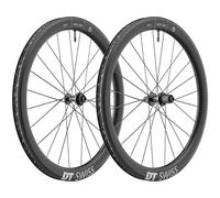 DT Swiss Set de Roues GRC 1400 DICUT 50 Disc Center Lock 28" noir 28" Satz (VR 12x100 + HR 12x142) Campa N3W