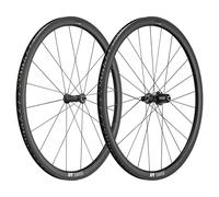DT Swiss Set de Roues PRC 1400 SPLINE® 35 noir 28" Satz (VR 9x100 + HR 10x130) Shimano