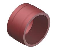 DT Swiss Douille d'espacement-2160065166 Entretoise Adulte Unisexe, Rot, 10.7mm