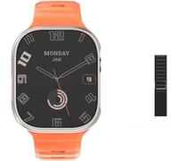 Dt Ultra 3 Montre Intelligente Avec Écran Amoled 4 Go Lecteur Mp3 Mp4 Bluetooth Partage De Réseau App Store Chatgpt Smart Ai Watch Homme Montre De Sport (Noir)