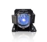 DT01091 Lampe de remplacement pour projecteur Compatible avec HITACHI CP-AW100N CP-D10 CP-DW10N ED-AW100N ED-AW110N ED-D10N ED-D11N CP-AW100N CP-D10 CP-DW10N ED-AW100N ED-AW110N, avec boîtier
