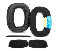 DT100 Coussinets de rechange en gel rafraîchissant compatibles avec casque Beyerdynamic DT100/DT102/DT108/DT109/DT150/DT190 Noir