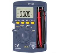 DT10B Ultra-Thin Digital Multimeter Auto Range Pocket Size