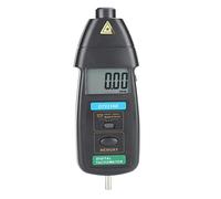 DT2236B Tachymètre photo/contact professionnel, Tachymètre numérique RPM Meter Contact Tachometer, 2.5~99,999 RPM Précision