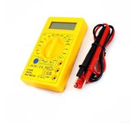 DT830B Multimètre numérique 3,5 chiffres pour mesures électriques y compris tension courant résistance diode test et hFE