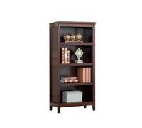 DTACBNEUZ Bibliothèque en bois massif - Bibliothèque à poser au sol - Armoire de rangement pour salon - Armoire latérale - Armoire de rangement pour la maison (grande)