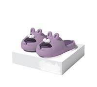DTACBNEUZ Chaussons Cloud Fashion Cute Cartoon Soft Bottom Old Daddy Shoes Chaussons avec fond épais pour intérieur pantoufles de maison d'été pantoufles d'extérieur pantoufles de douche (Purple,36-37