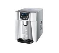 DTACBNEUZ Sorbetière Sorbetière pour le plan de travail, Bullet Clear Ice 9 pièces en 6 minutes, 33 livres/jour, 2 tailles de glace (S/L), sorbetière portable pour la fabrication de glaces à la maison