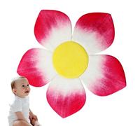 Dtaigou Baignoire en fleurs siège de bain pour bébé, coussin de bain de lavabo bébé - Tampon de douche à fleurs de bébé doux,Accessoires de lavage pour tout-petits amusants, tapis de soutien aux pour