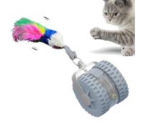 Dtaigou Boule Automatique pour Chat,Boule Roulante Intelligente pour Chaton - Jouet Chat Stimulant L'Intelligence, Réduisant L'Ennui, Favorisant L'Éveil Sensoriel Et L'Apprentissage